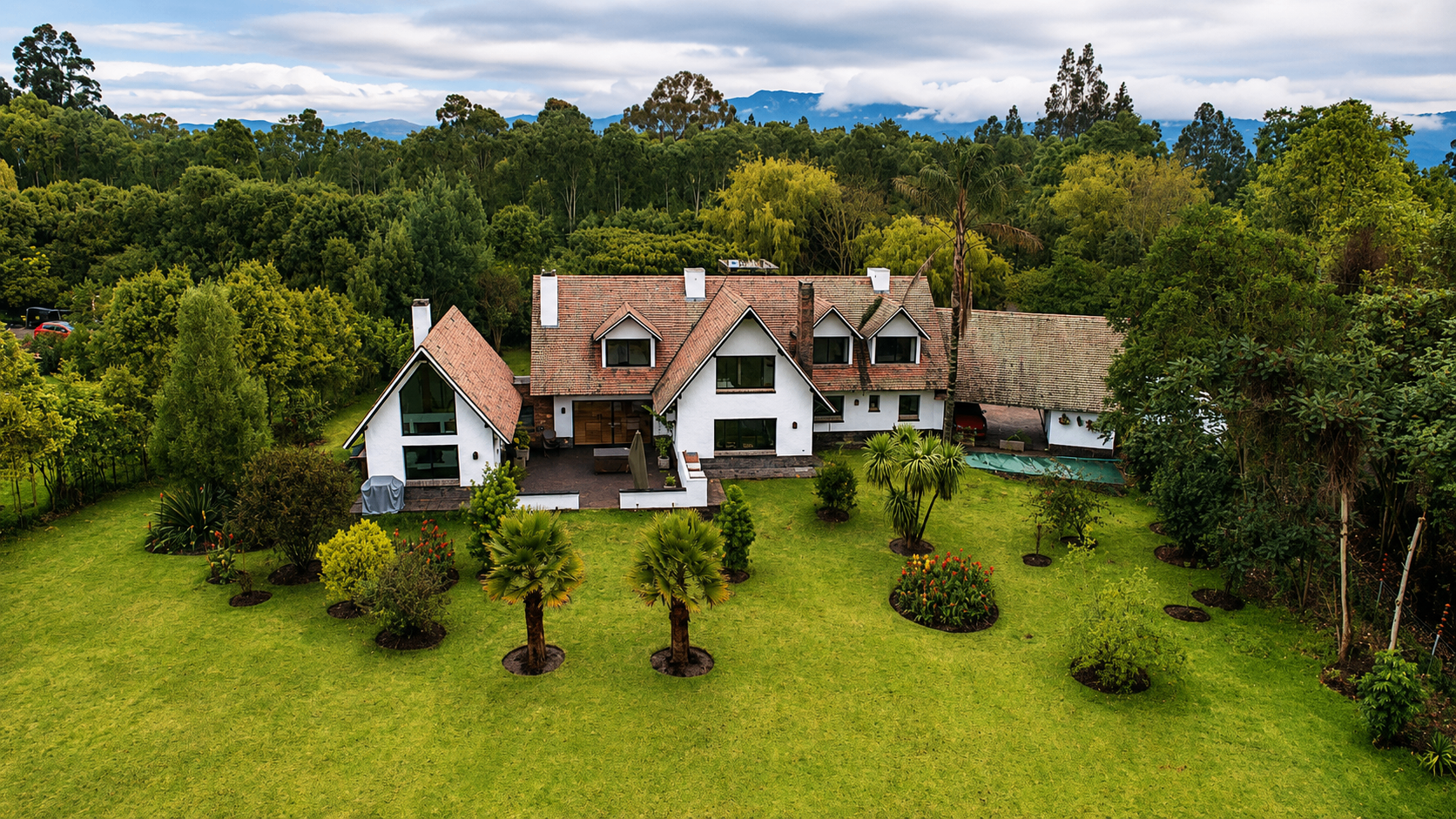 Hacienda Fagua — vista aérea